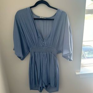 Blue Romper